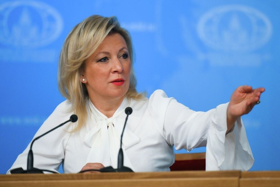    Официальный представитель Министерства иностранных дел России Мария Захарова / Источник: © Юрий Кочетков/РИА Новости