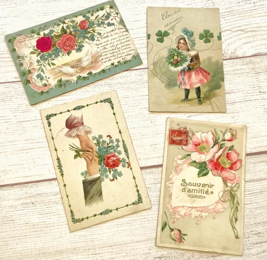 Французские открытки 1904–1907 годов