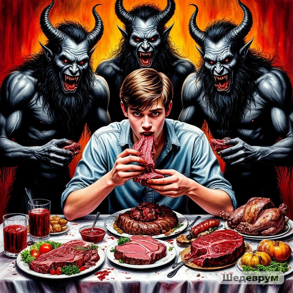 Создано в шедеврум 