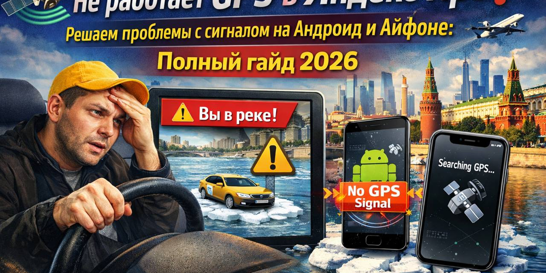 Не работает GPS в Яндекс Про? Решаем проблемы с сигналом на Андроид и Айфоне: Полный гайд 2026
