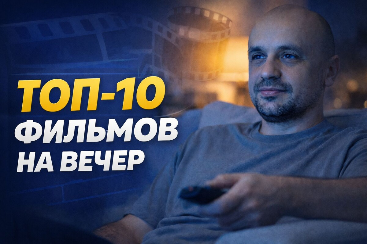 Что посмотреть вечером. 🎬 Топ-10 фильмов на вечер: включил — и не пожалел.