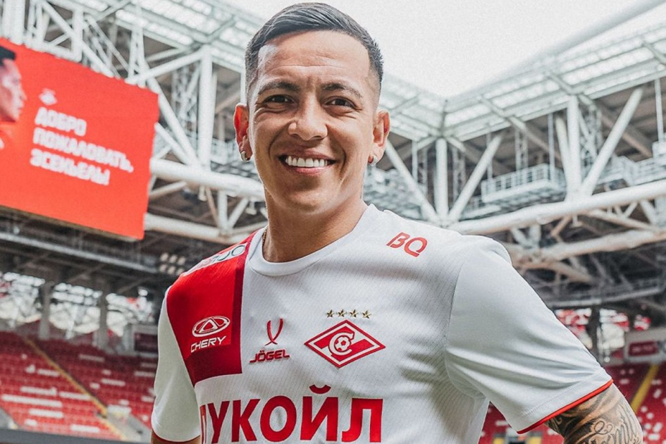 Полузащитник московского "Спартака" аргентинец Эсекьель Барко. Фото из интернета.