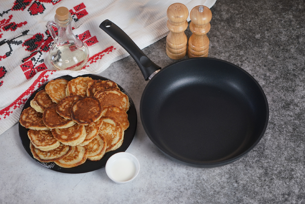 Капустные оладьи