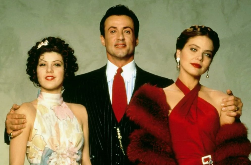 Кадр со съемок фильма «Оскар». Честно позаимствовала из открытых источников на просторах интернета