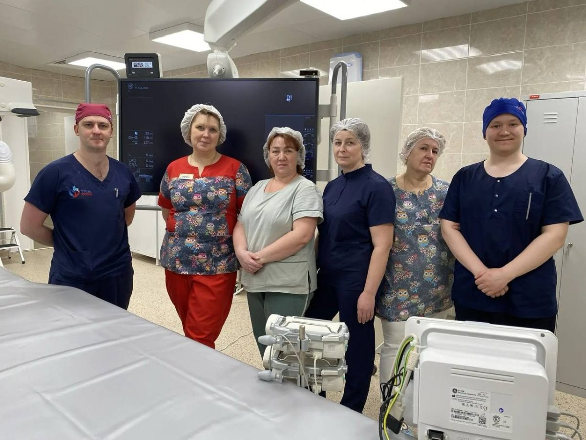    В Борской ЦРБ заработал новый региональный сосудистый центр