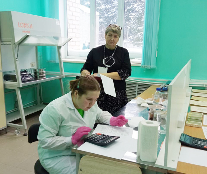 
Один из этапов студенческих соревнований будущих агрономов