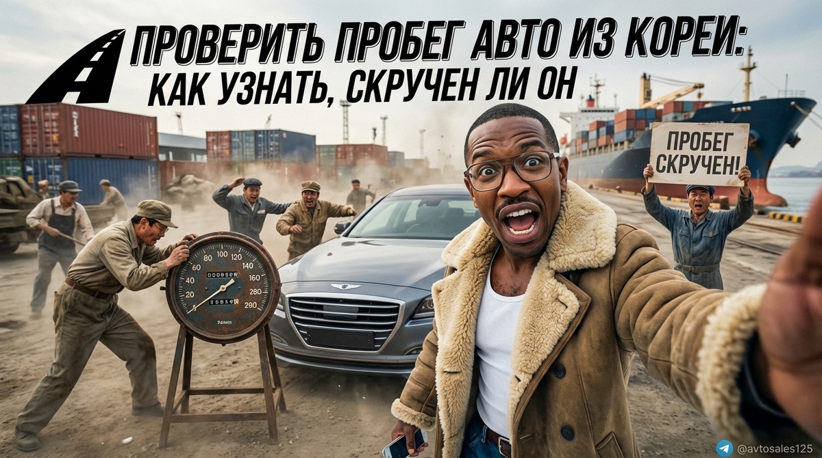    Как узнать, скручен ли пробег на авто из Кореи Авто Сейлс