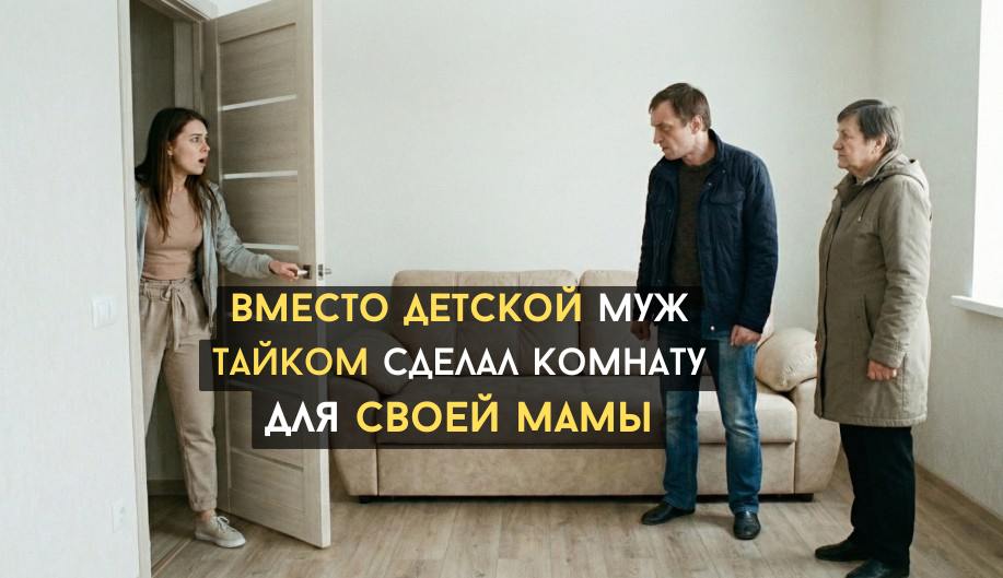 “Я думала, мы делаем детскую, а муж тайком готовил комнату для своей мамы”. Как ремонт разрушил молодую семью навсегда