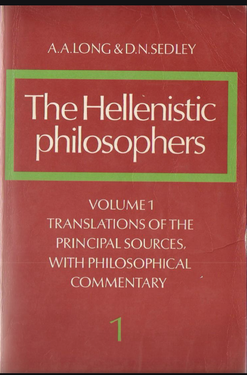 «Hellenistic Philosophy» А. А. Лонг 