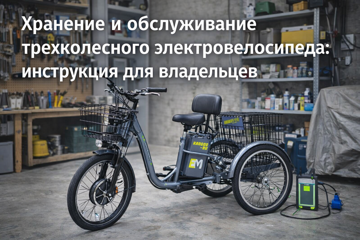 Электровелосипед не любит грязи, мороза и забывчивости. Рассказываем, как продлить ему жизнь одной розеткой и тряпкой.