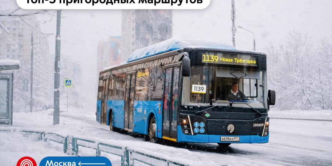 Топ-5 пригородных маршрутов «Москва — область»