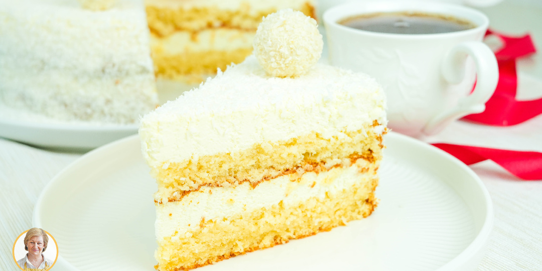 Тот самый нежнейший торт «Рафаэлло»! Муссовый торт с шоколадом, кокосом и миндалем