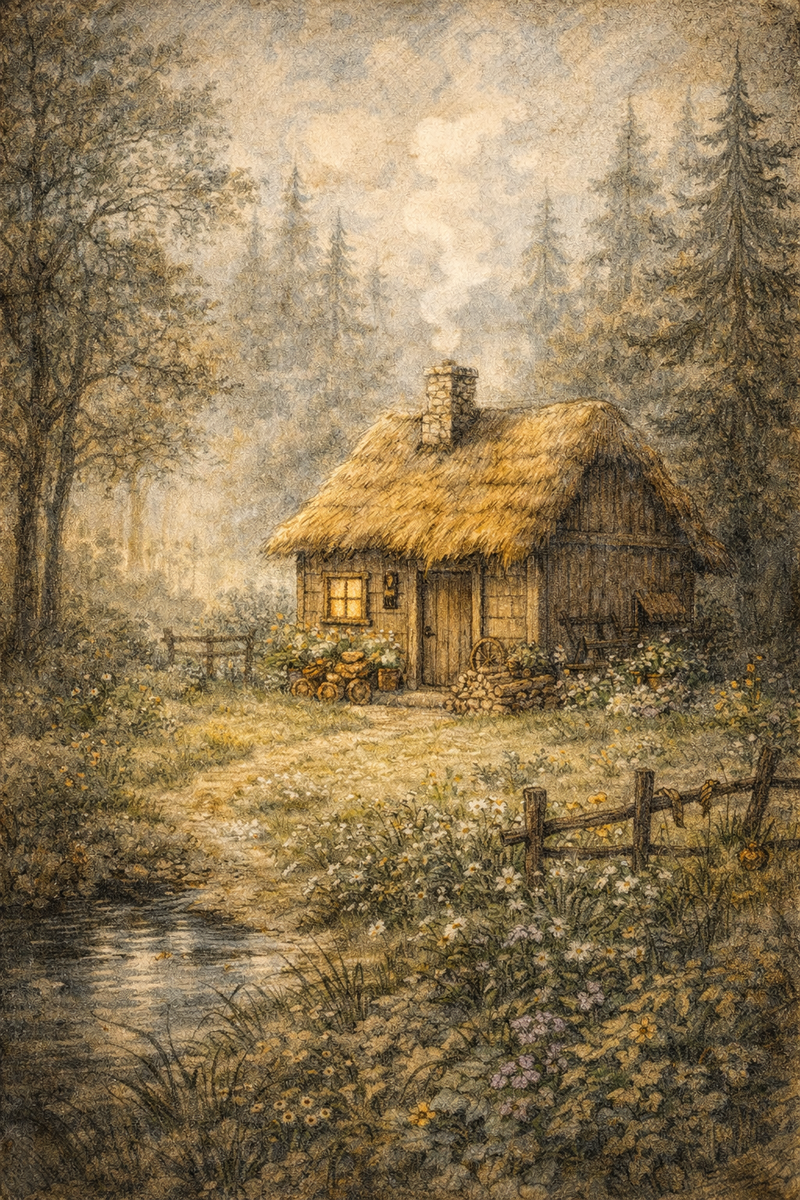 Лесная хижина