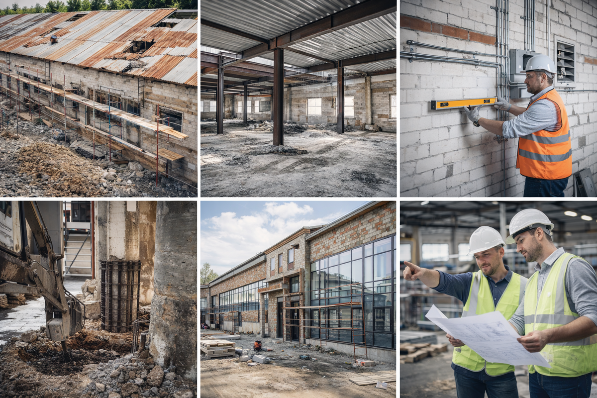 Реконструкция зданий и сооружений