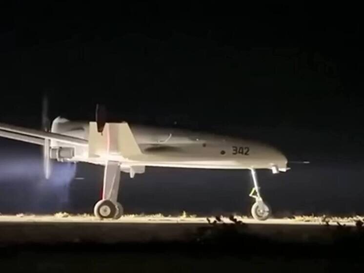     Украинский дрон "Лютый". Фото: кадр из видео.