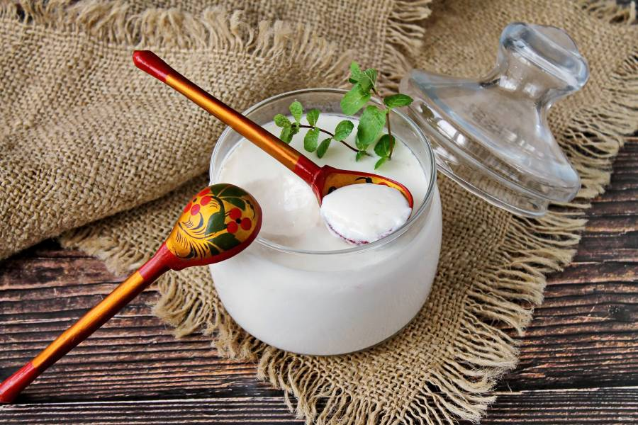 Простокваша из молока в домашних условиях. Пошаговый рецепт.