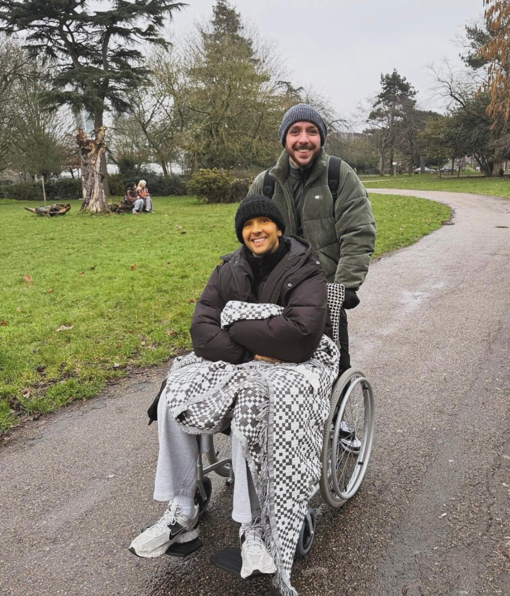    Дин Франклин с другом. Фото: Instagram (запрещён в РФ) @deanfranklinmusic