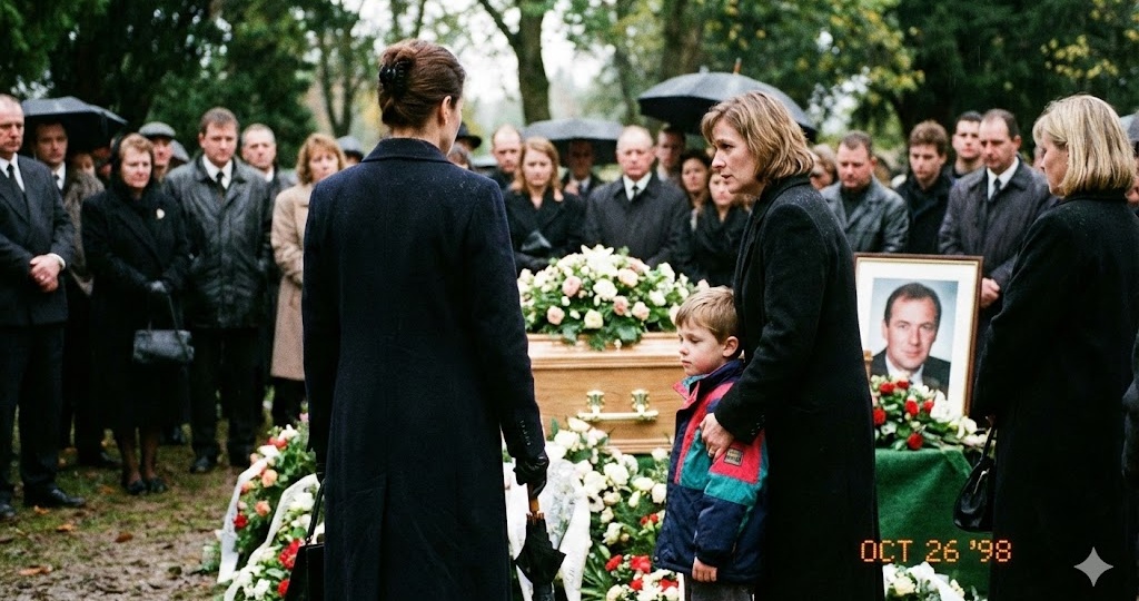 Жена замерла... Рядом с телом мужа стояла женщина с маленьким мальчиком, похожим на него как две капли воды.