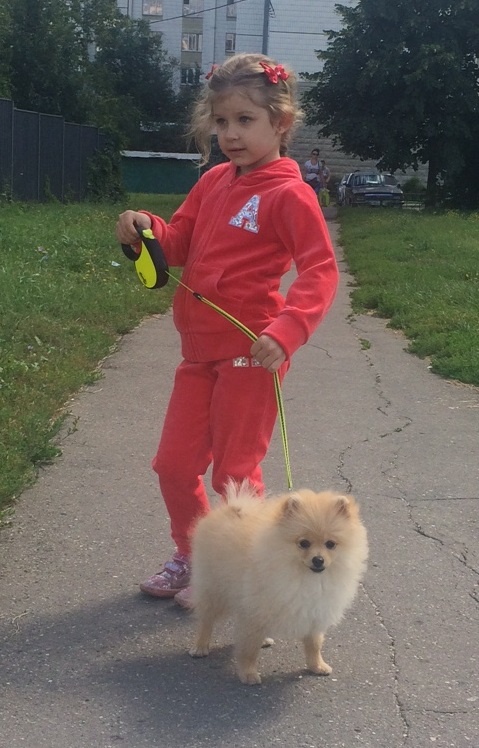 Наша Буся в детстве