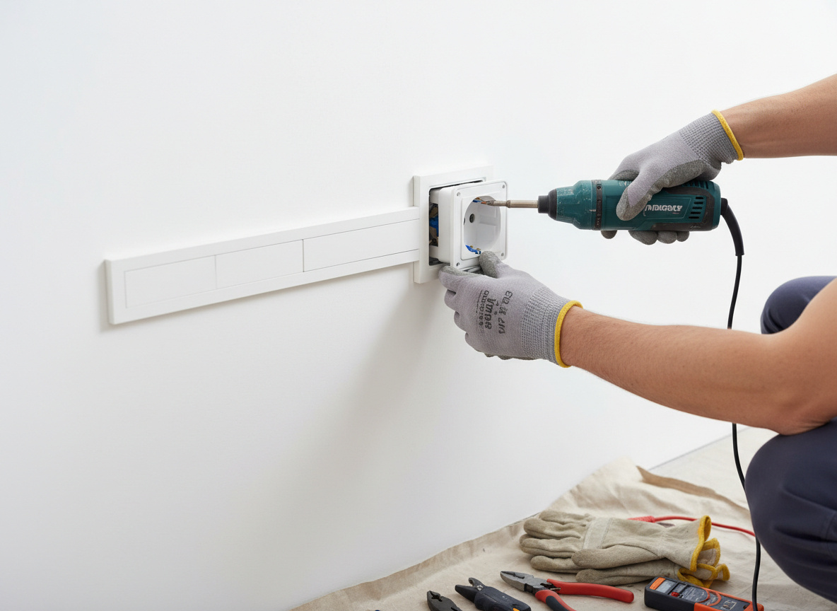 Установка дополнительной накладной розетки на стену: процесс монтажа и подключения проводов