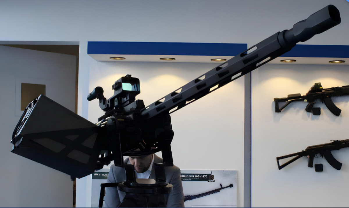    Новый крупнокалиберный пулемет SAW