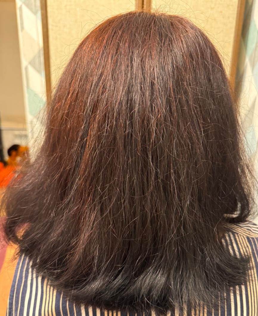 Моя прическа. Фото автора.