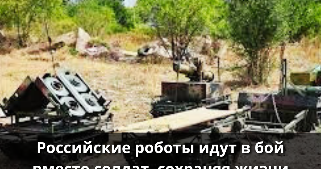 Российские роботы идут в бой вместо солдат, сохраняя жизни наших героев