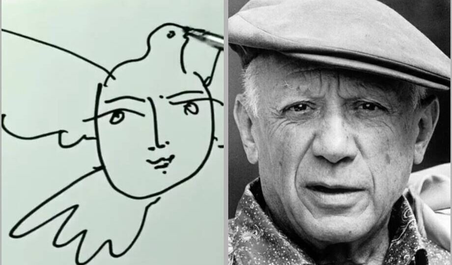 Уникальное видео 1956 года: как Пикассо рисует лицо