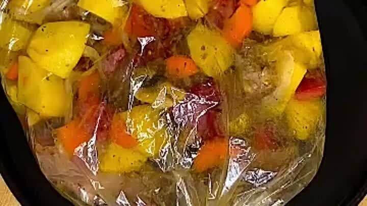 Сложил в рукав и забыл. ЖАРКОЕ, которое получается ВСЕГДА