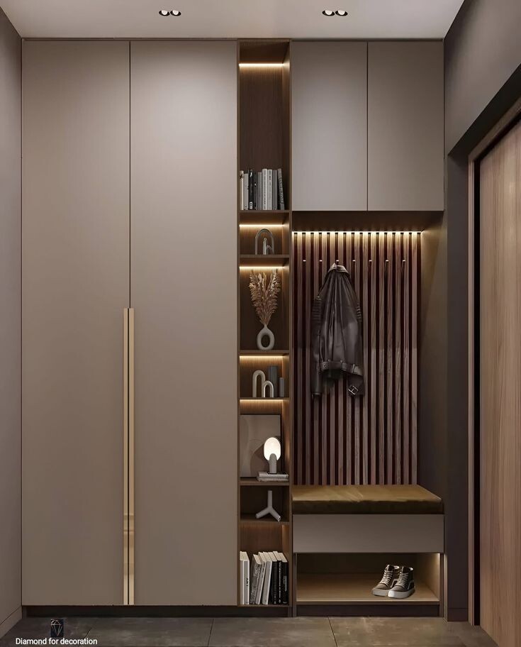 Дизайн проект гардеробной