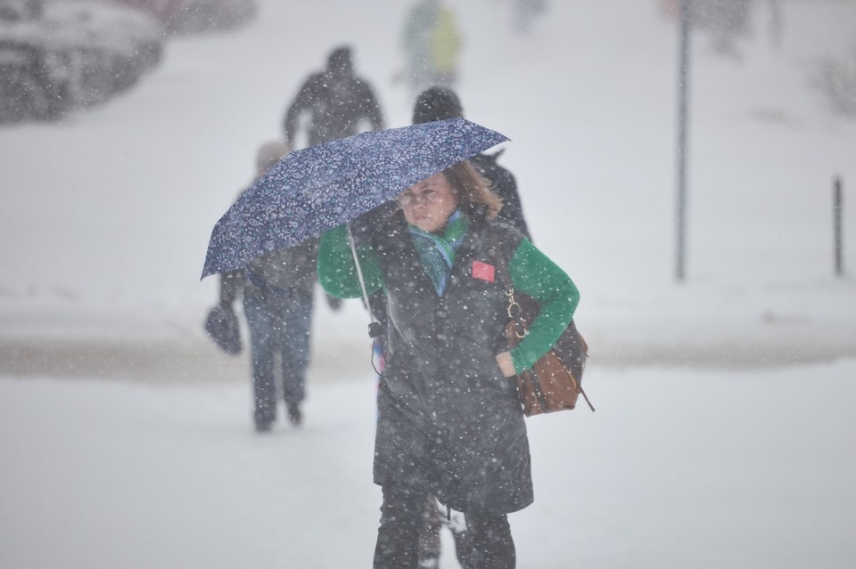    На Рязань идут сильный снег и дождь с порывистым ветром, гололедом и туманом.
