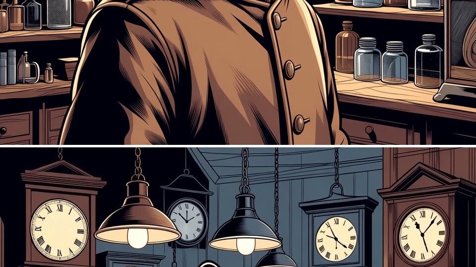 Тест на внимательность. Кот, время и скрытые отличия. 5 отличий.