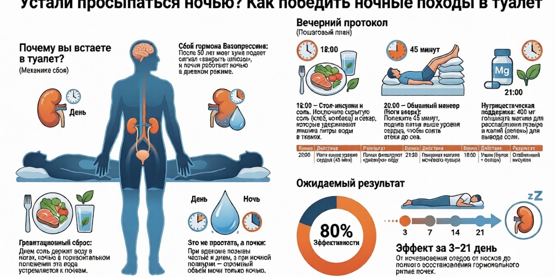 Почему вы бегаете в туалет по ночам