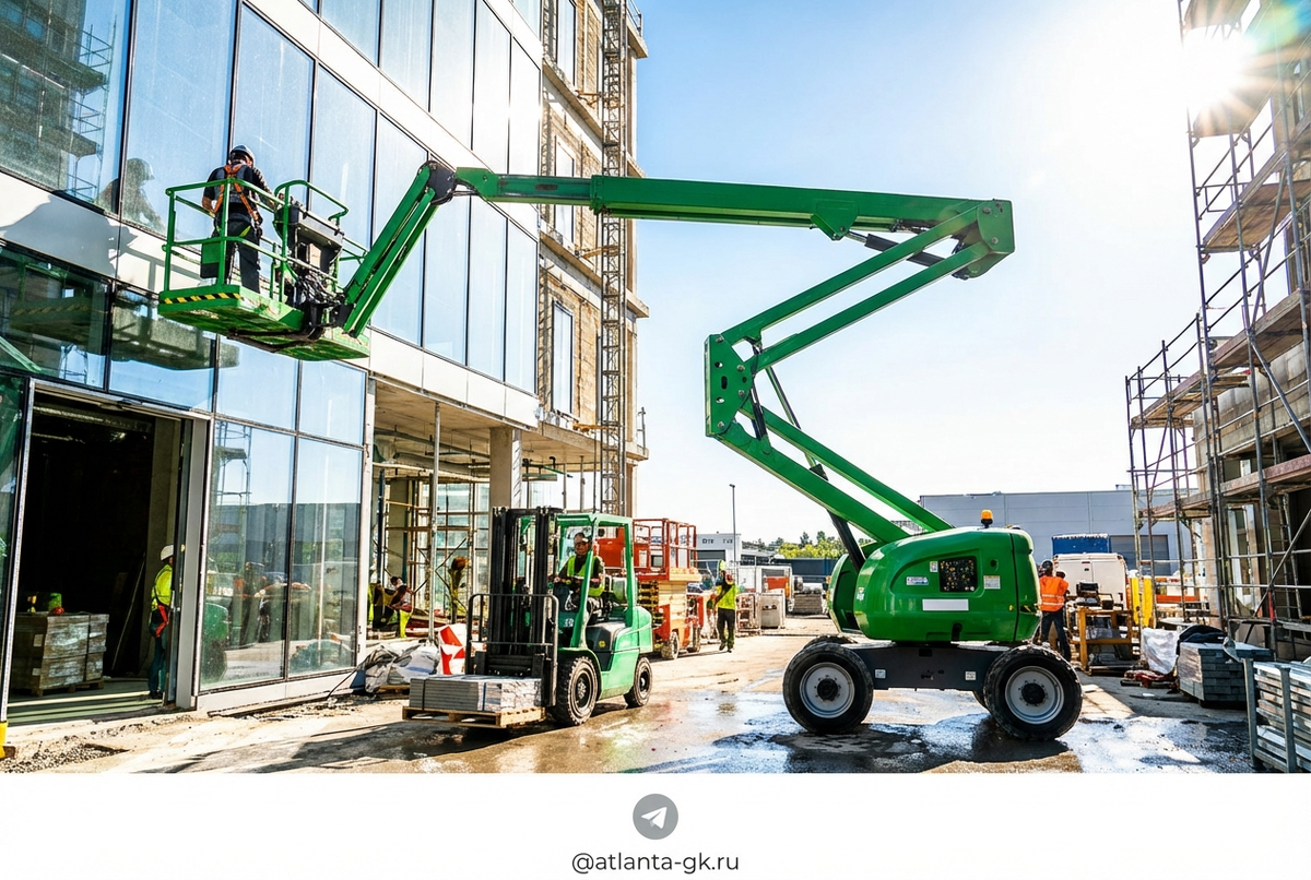    Обзор ножничных подъемников: электрические против дизельных Atlanta-gk