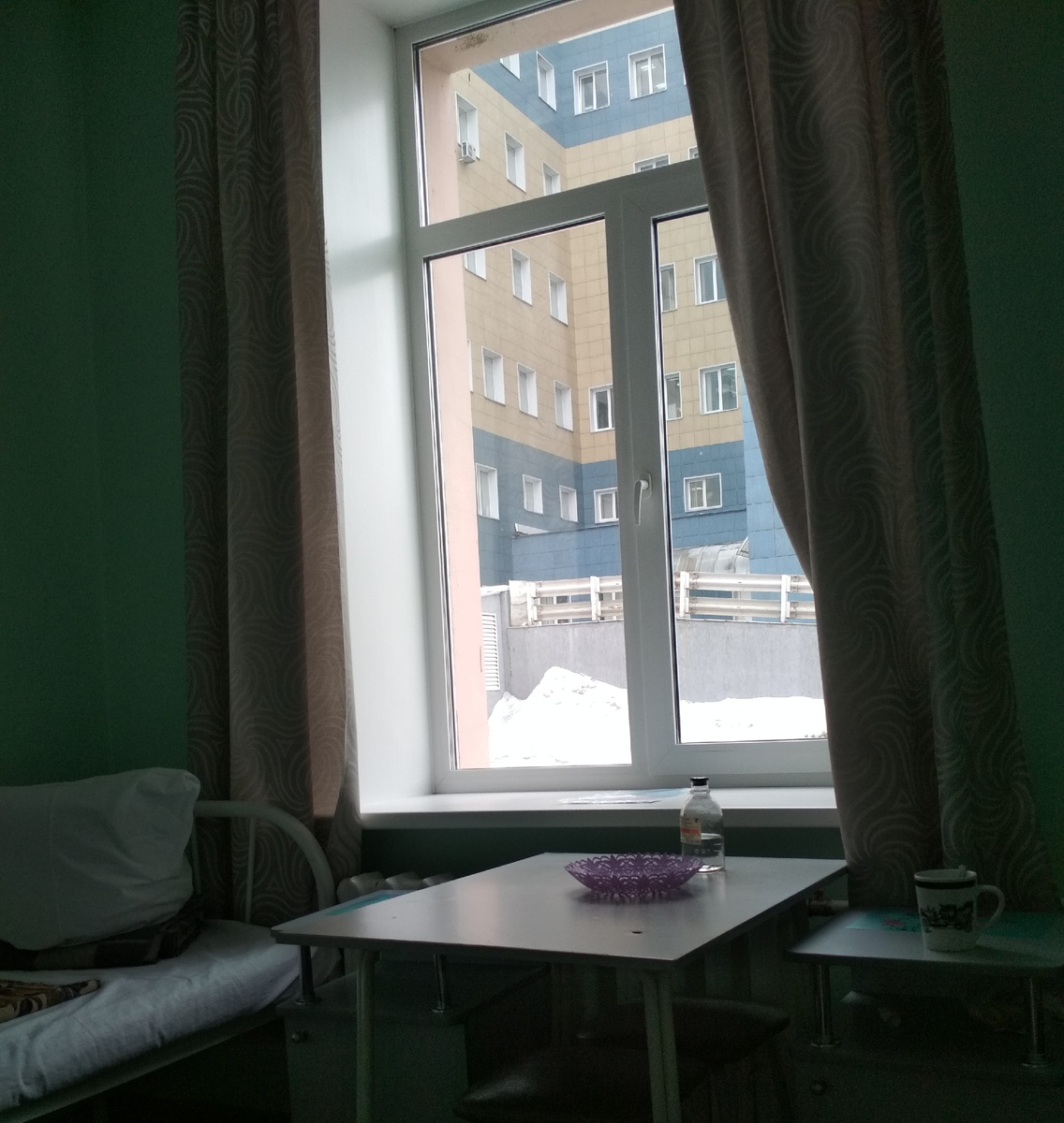 Областная больница в Кемерово.