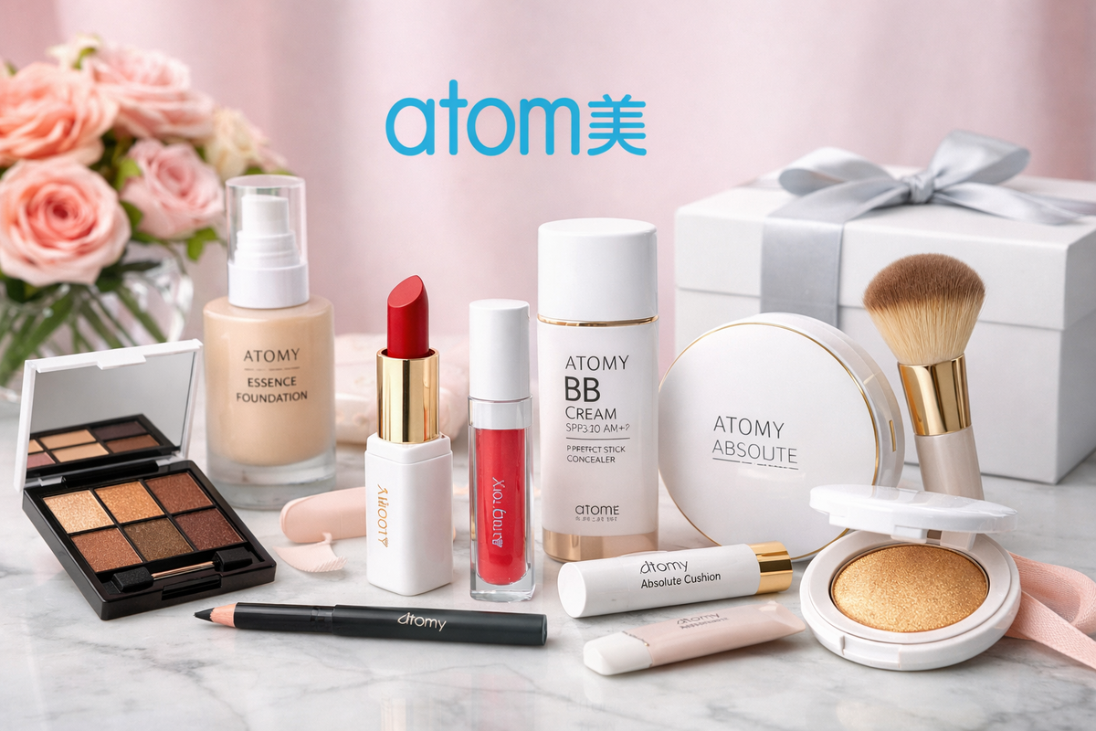 Декоративная косметика Atomy — идеальный подарок девушке