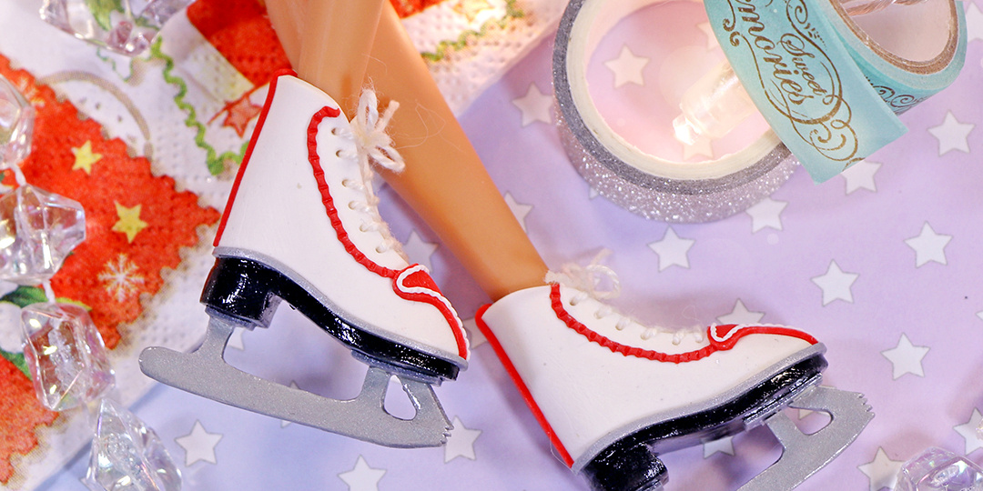 Как я создаю фигурные коньки для кукол
