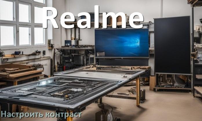 
Как на телевизоре Realme настроить контрастность экрана уменьшить и прибавить
