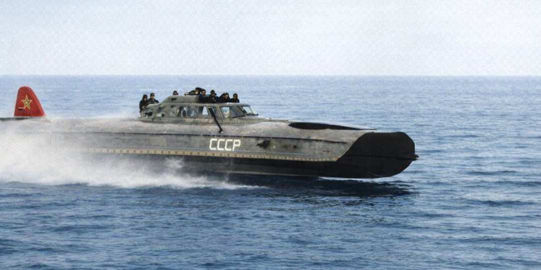 Советский катер на воздушной подушке Л-5, который обогнал своё время