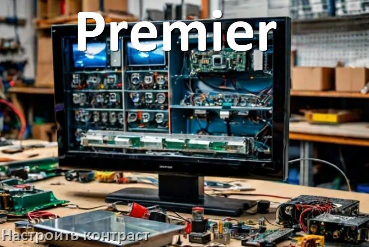 
Как на телевизоре Premier настроить контрастность экрана прибавить и уменьшить