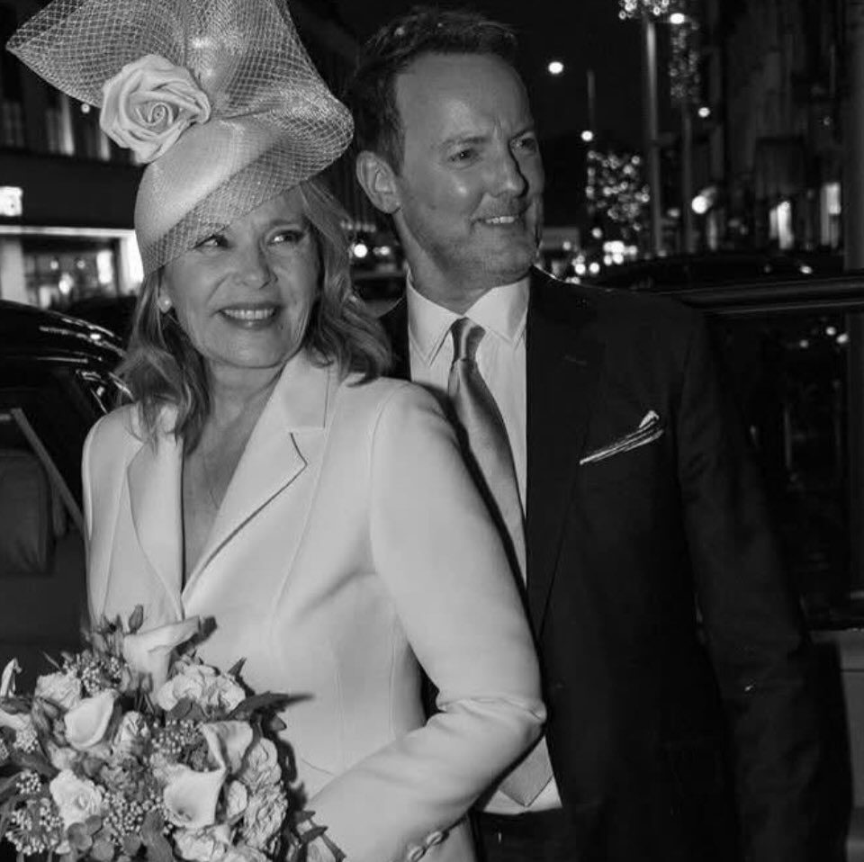 Ким Кэтролл и Рассел Томас. Свадьба