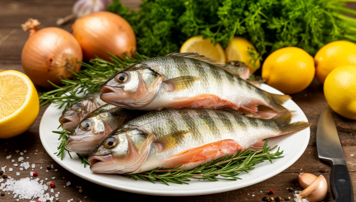 Окуни очень хороши для прозрачной ухи.                                                                                
«Создано с использованием искусственного интеллекта».