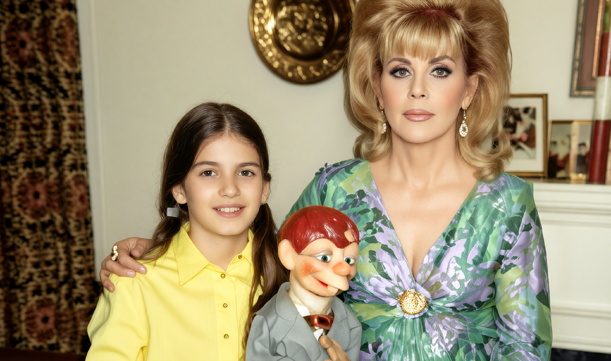 Джиа Каранджи в детстве