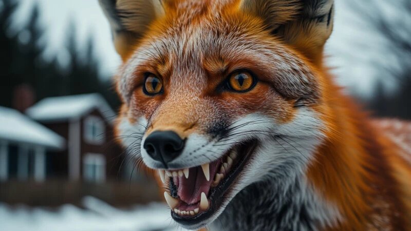     Лиса, бешенство, дикая лиса Altapress.ru/Шедеврум