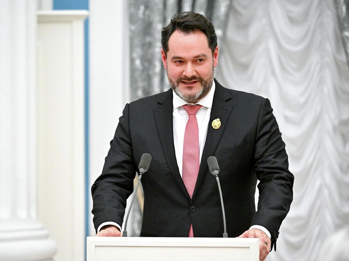    Художественный руководитель Севастопольского государственного театра оперы и балета Ильдар Абдразаков на церемонии вручения государственных наград | © РИА Новости / Сергей Бобылев