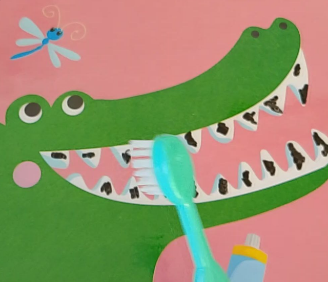 поможем чистить зубки