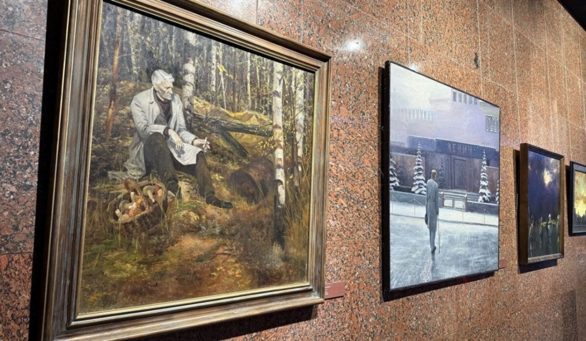     Выставка художника-фронтовика Алексея Герасимовича Шикина в Музее Победы Источник: victorymuseum.ru Автор фото: Пресс-служба Музея Победы