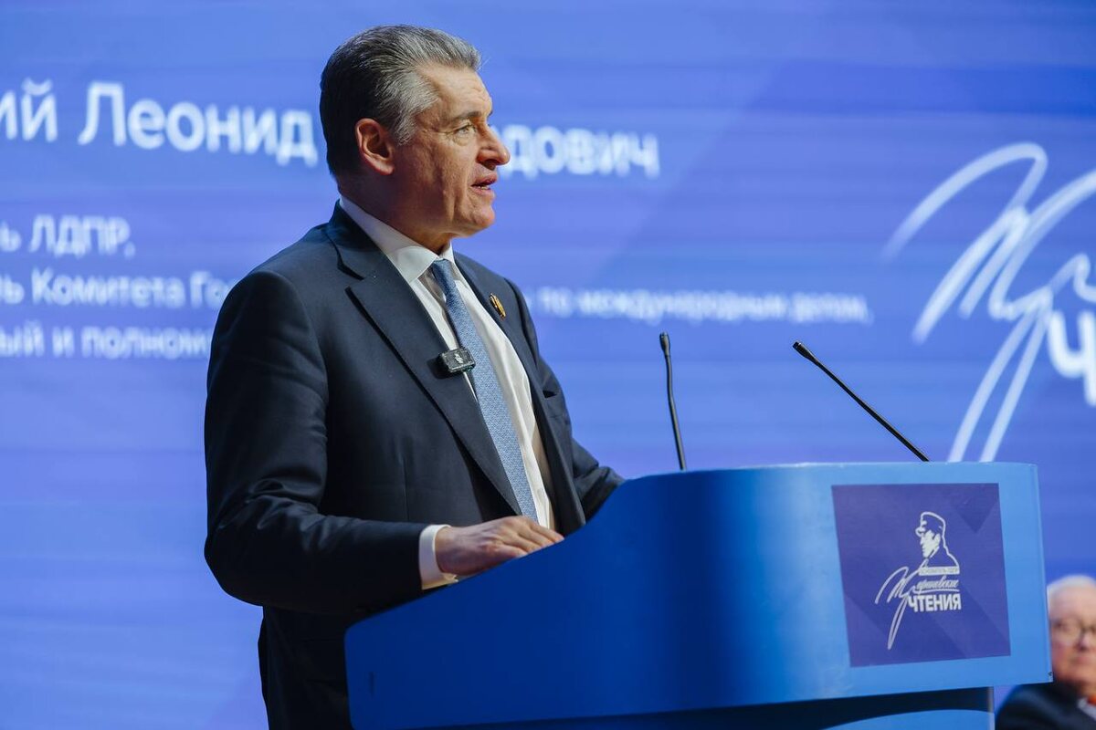 Лидер ЛДПР Леонид Слуцкий