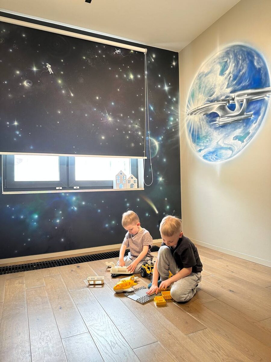 Роспись детской комнаты