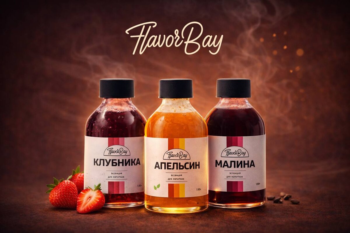 Эссенции для напитков от Flavor Bay